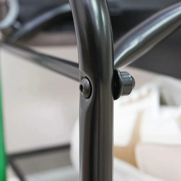 Изображение Подставка металлическая для обуви 3-х ярусная 65*30*50 сиденье нубук графит Гранада 23В ЗМИ