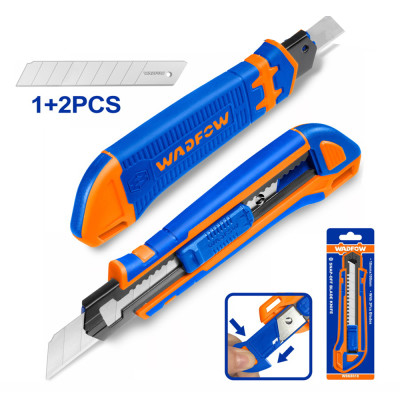 Нож канцелярский 18мм WADFOW WSK8618 Нож канцелярский 18мм WADFOW WSK8618