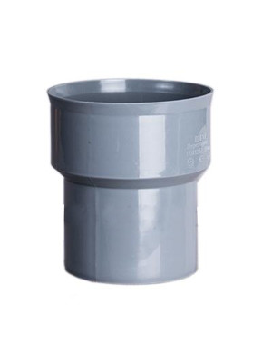 Переходник чуг/пласт. D75/50 L=125мм  для внутр.кан. Дигор
