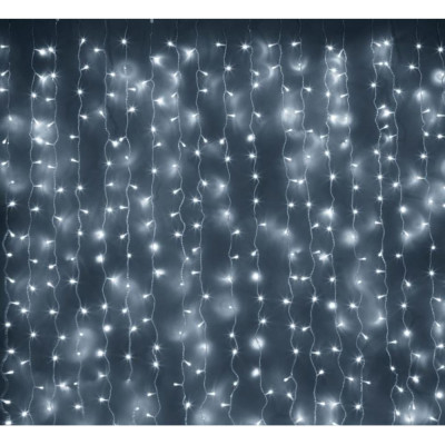 Гирлянда светодиодная  3*2 м 240 led уличная штора холодный белый Там там