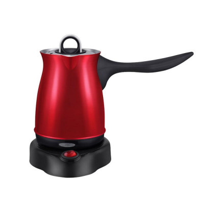 Кофеварка-турка электрическая пластик 500 Вт 0,5 л красный EN-296 Energy