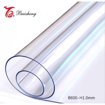 Клеенка силиконовая прозрачная 0,6*20 м 1 мм Baizheng