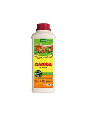 Олифа льняная натуральная 0,25 л(12 ) FARBITEX ПРОФИ  WOOD