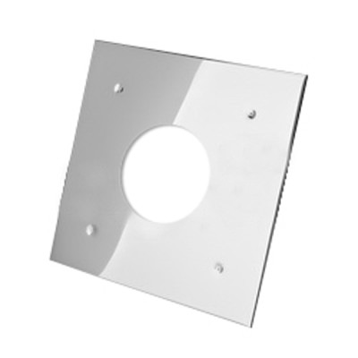 Экран защитный (430/0,5 мм) 500х500 с отверстием Ф200