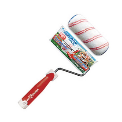 Валик корд-полиэстер красный 180*48мм, бюгель 8мм Управдом