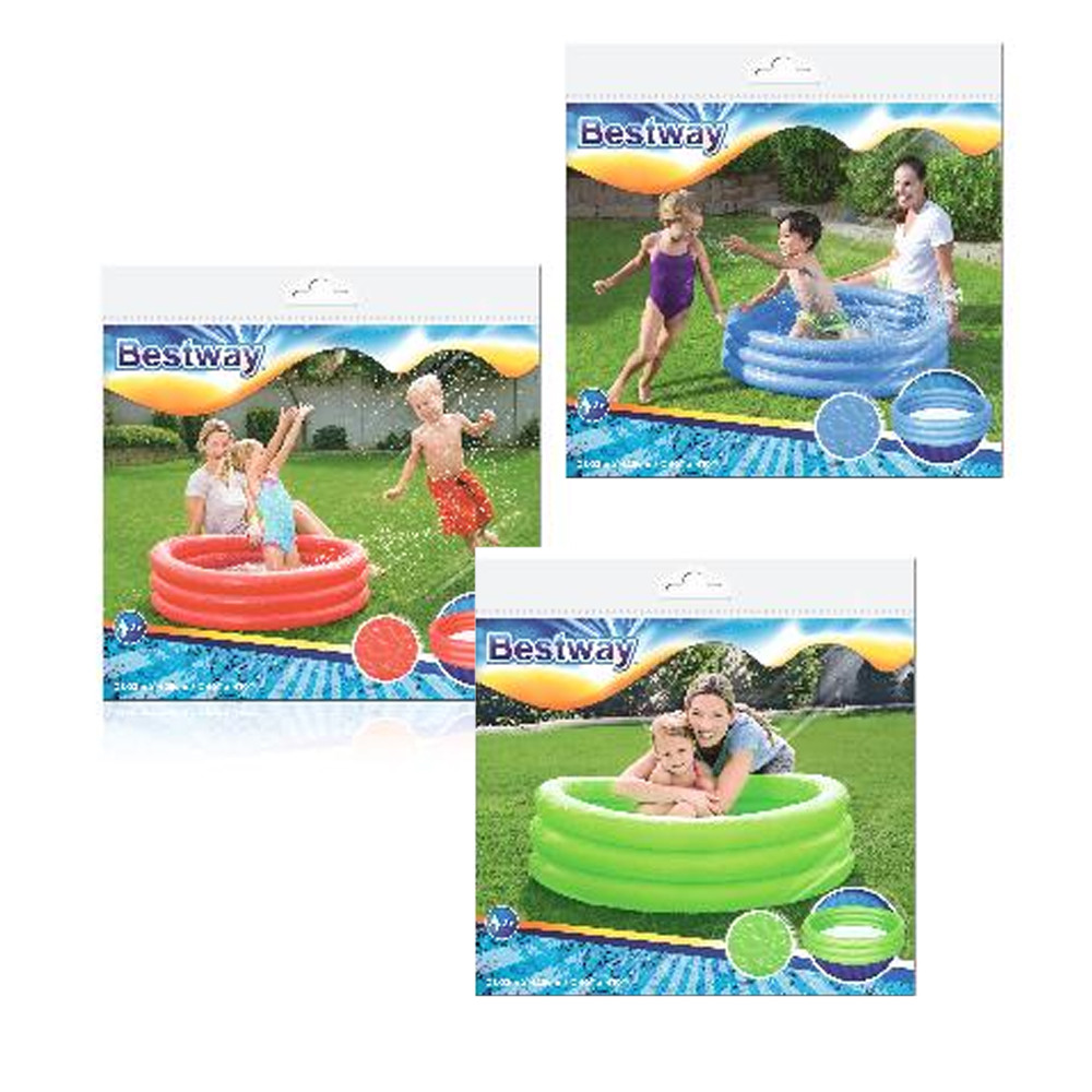 Бассейн надувной 122*25 см 140 л BestWay