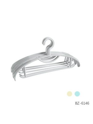 Вешалка пластиковая для одежды 5 шт 19*40 см микс Baizheng Вешалка пластиковая для одежды 5 шт 19*40 см микс Baizheng