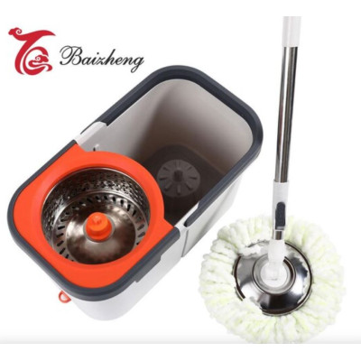 Набор ведро пластиковое 10л + швабра 48,2*26,8*26 см металл ручка Baizheng Набор ведро пластиковое 10л + швабра 48,2*26,8*26 см металл ручка Baizheng