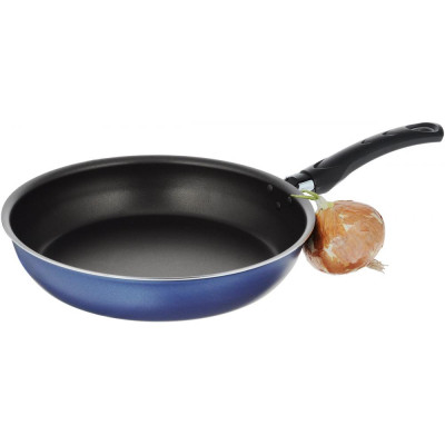 Сковорода алюминиевая 22 см синий САТИН Калитва Сковорода алюминиевая 22 см синий САТИН Калитва