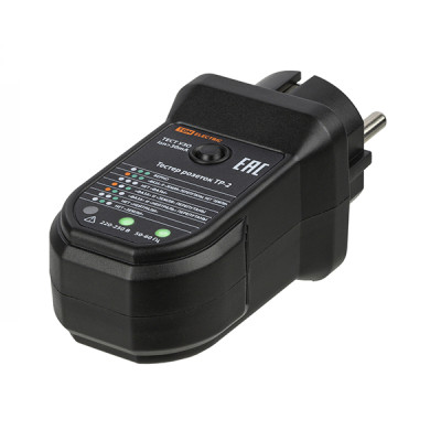 Тестер розеток и УЗО ТР-2 TDM Тестер розеток и УЗО ТР-2 TDM