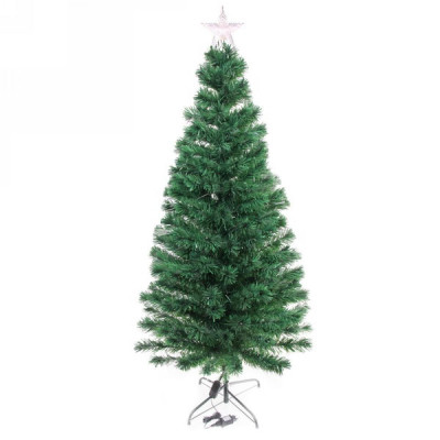 Ель светодиодная 180 см 220 веток led металл подставка белый тепл Северное сияние Серпантин