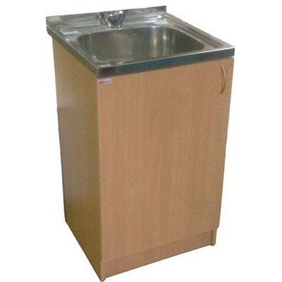 Тумба под нерж. мойку 50*50 бук Домино, одна дверь (левая/правая) Домино (без мойки) Тумба под нерж. мойку 50*50 бук Домино, одна дверь (левая/правая) Домино (без мойки)