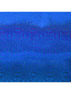 Пленка самоклеящаяся 096D LB голография синяя 0,45*8м