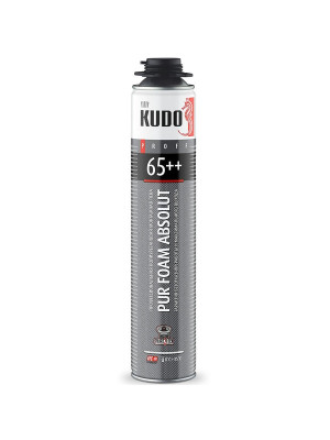 Пена монтажная профессиональная Kudo Proff Absolut 65++ 65л 1000мл Пена монтажная профессиональная Kudo Proff Absolut 65++ 65л 1000мл