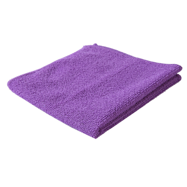 Салфетка из микрофибры 30*30 см M-02 фиолетовый Рыжий кот