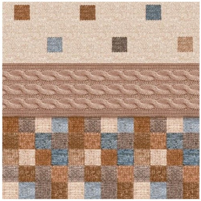 Клеенка ПВХ нетканая основа 1,4*20 м рис 212A Dekorama