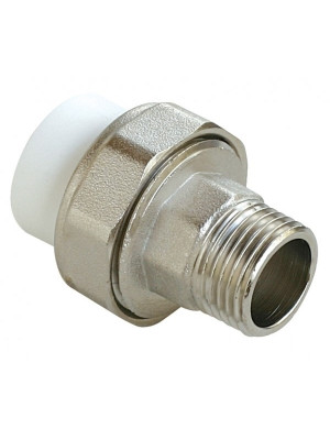 Американка d20 х 1/2 F нар. полипропилен Jakko