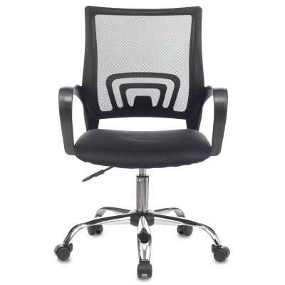 Кресло офисное 57*85 см до 120 кг сетка черный Baizheng