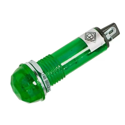 Индикатор ГРАНЕНЫЙ d10.2 220V зеленый REXANT Индикатор ГРАНЕНЫЙ d10.2 220V зеленый REXANT