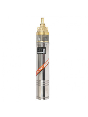 Насос скваженный PATRIOT CP1160C вихревой, 1110Вт, 3000 л/ч, макс выс 90м, мак глубина 60м, 98мм