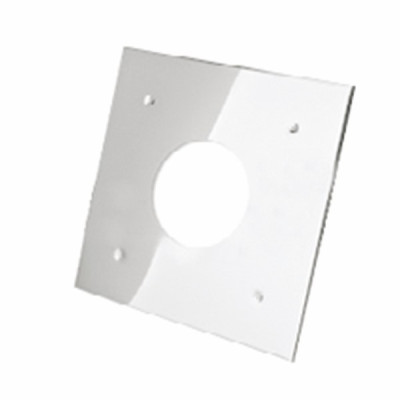 Экран защитный (430/0,5 мм) 500х500 с отверстием Ф280