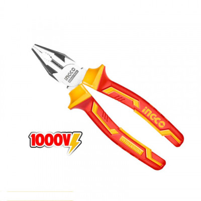 Плоскогубцы диэлектрические 180 мм INGCO HICP28188 INDUSTRIAL Плоскогубцы диэлектрические 180 мм INGCO HICP28188 INDUSTRIAL