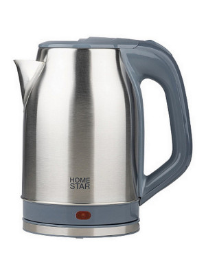 Чайник металлический электрический 2,3 л 1,8 кВт синий HS-1005 Homestar Чайник металлический электрический 2,3 л 1,8 кВт синий HS-1005 Homestar