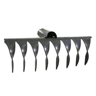 Грабли витые 10 зубцов нерж сталь  без черенка