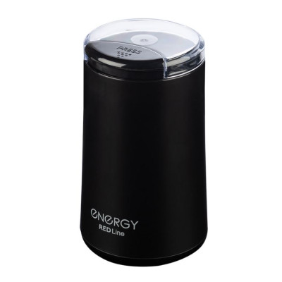Кофемолка пластик 200 Вт 50 гр чаша нерж сталь импульс черный EN-113 Energy Кофемолка пластик 200 Вт 50 гр чаша нерж сталь импульс черный EN-113 Energy