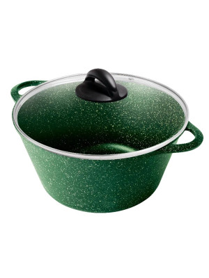 Кастрюля алюминиевая 3 л стекл крышка под упак Сияние Green Горница Кастрюля алюминиевая 3 л стекл крышка под упак Сияние Green Горница