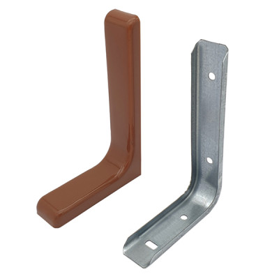 Полкодержатель С31 коричневый 120*77*24 Soller