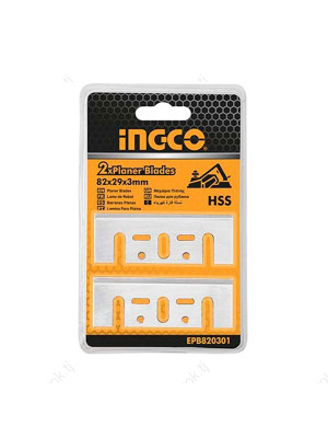 Нож для рубанка 82*29*3.0mm сталь HSS INGCO EPB820301