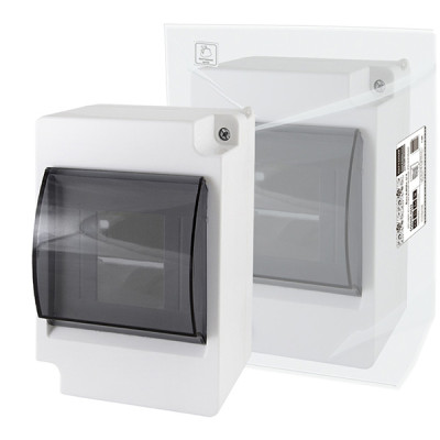 Бокс КМПн-2/4 для наруж. уст. с п/прозрачной крышкой, IP30 НАРОДНЫЙ TDM