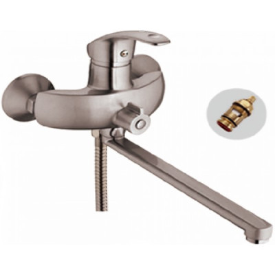 Смеситель DIKALAN для ванны однорыч. длинный излив, карт. 40мм (12) D2236 Смеситель DIKALAN для ванны однорыч. длинный излив, карт. 40мм (12) D2236