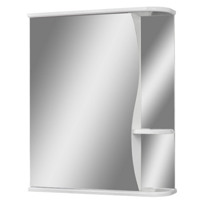 Шкаф-зеркало Волна 1-60 левый Айсберг Шкаф-зеркало Волна 1-60 левый Айсберг