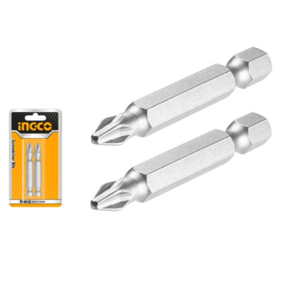 Бита SL6 65 мм 2шт INGCO SDB61HL652 Бита SL6 65 мм 2шт INGCO SDB61HL652