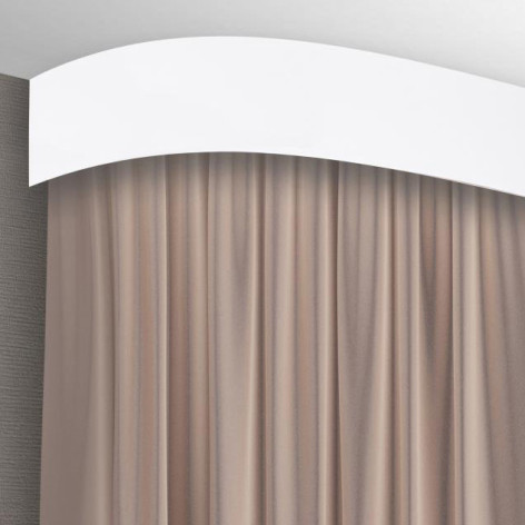 Бленда 50мм белый матовый Эка