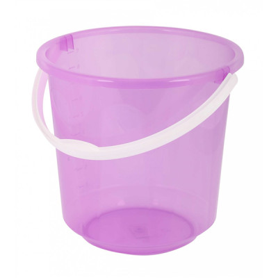 Ведро пластиковое 10 л микс Хозяюшка Альтернатива Ведро пластиковое 10 л микс Хозяюшка Альтернатива