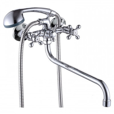 Смеситель DIKALAN для ванны махов. крест керамика(12) D6501-X24