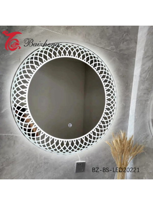 Зеркало 60*60 см с LED-подсветкой круглое BZ-BS-LED2022 Зеркало 60*60 см с LED-подсветкой круглое BZ-BS-LED2022