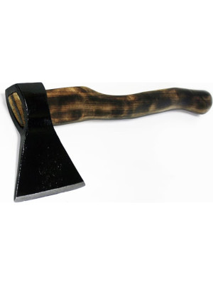 Топор 1200гр кованый с деревянной ручкой Black axe, прямая заточка, (Россия)