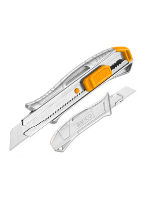 Нож канцелярский 18мм INGCO HKNS11807