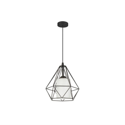 Люстра кухонная 1 плафон 15*15*8 см Е27 60Вт 4м2 плафон металл черный Baizheng