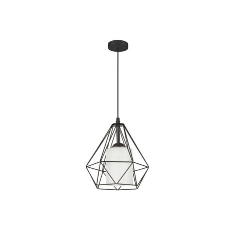 Люстра кухонная 1 плафон 15*15*8 см Е27 60Вт 4м2 плафон металл черный Baizheng