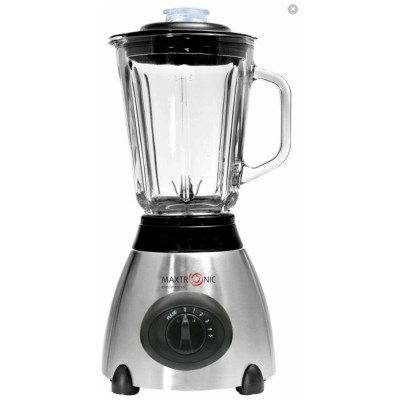 Блендер стационарный 500 Вт кувшин стекл 1,5 л 5 скоростей Maxtronic