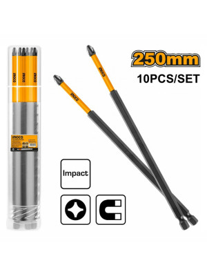 Бита PH2 250мм ударная, 10 шт INGCO SDBIM11PH2103
INDUSTRIAL Бита PH2 250мм ударная, 10 шт INGCO SDBIM11PH2103
INDUSTRIAL