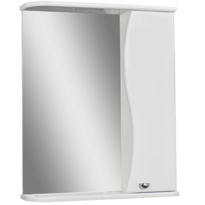 Шкаф-зеркало Волна 50 правый Айсберг Шкаф-зеркало Волна 50 правый Айсберг