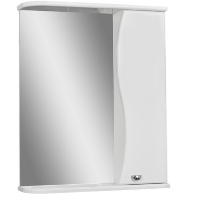 Шкаф-зеркало Волна 55 правый Айсберг Шкаф-зеркало Волна 55 правый Айсберг