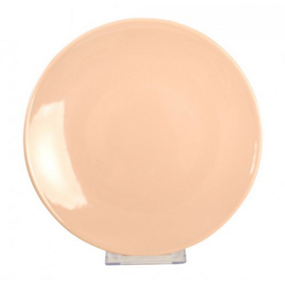 Тарелка керамическая десертная 20 см бежевый Alfa Pudra Мфк Тарелка керамическая десертная 20 см бежевый Alfa Pudra Мфк