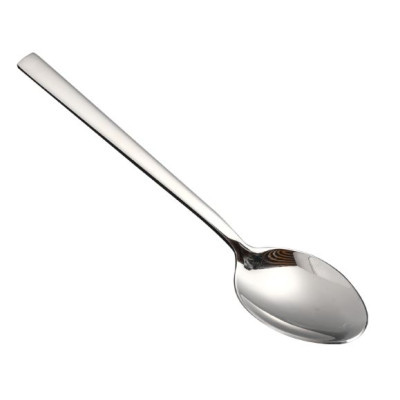 Ложка нерж сталь столовая  4 мм 3 шт без рисунка прямая ручка Baizheng